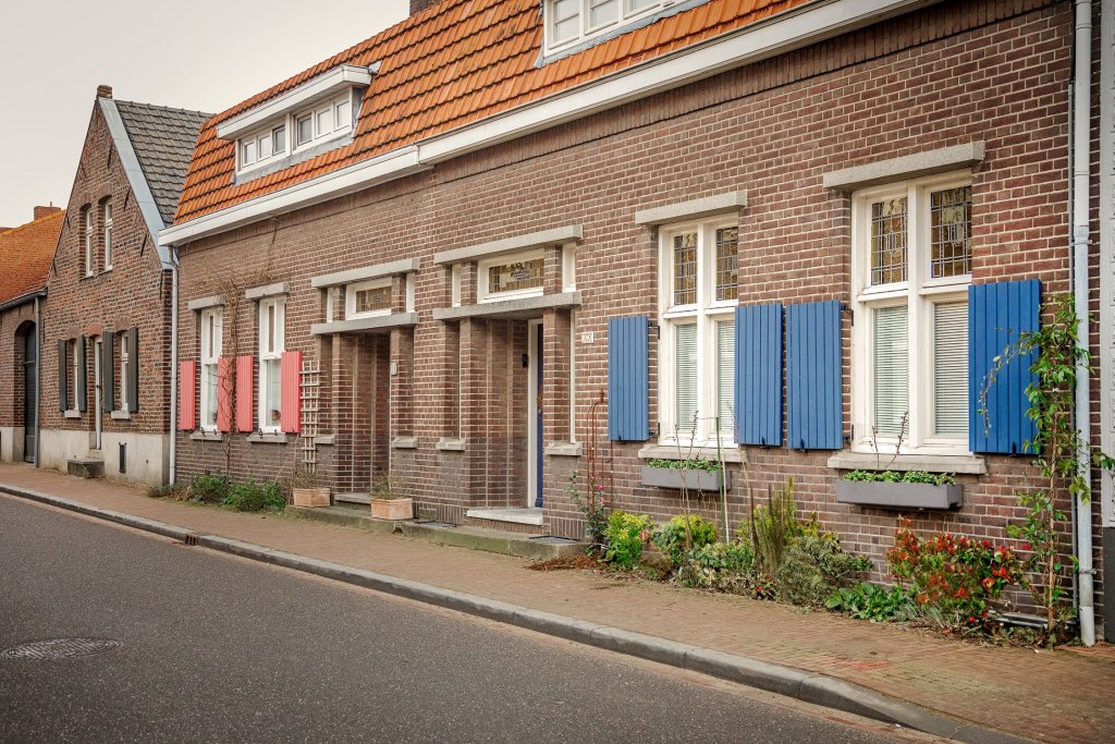 Geveltuintjes voor rijtjeshuizen