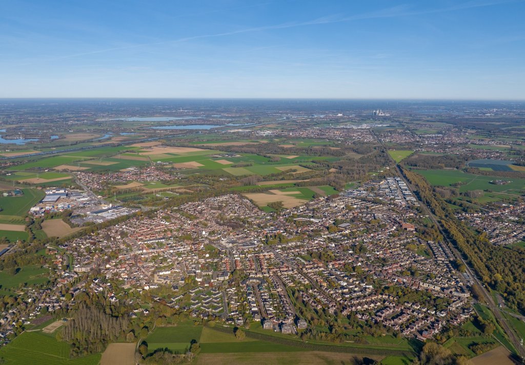 Luchtfoto van Susteren