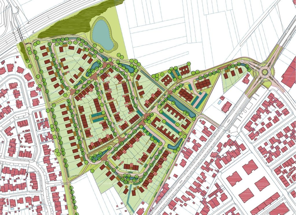 Situatietekening Louersveld