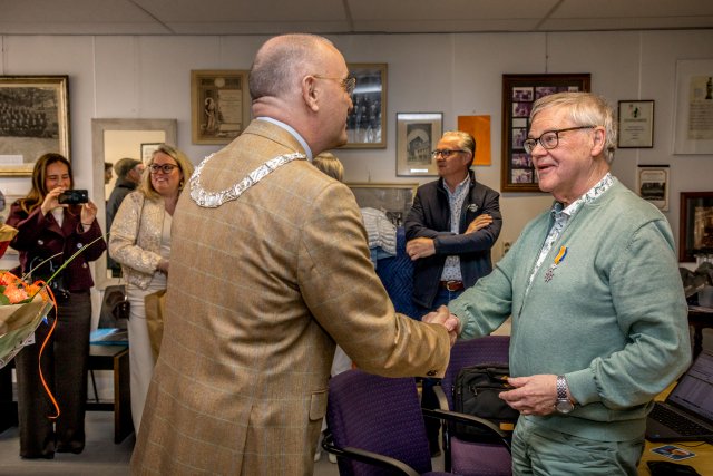 Koninklijke onderscheiding Henk Severins