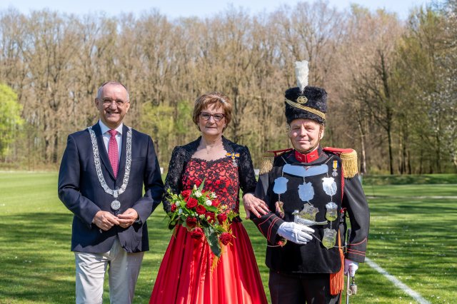 Lintje koningspaar schutterij