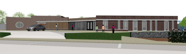 Impressie uitbreiding Buurthuis St. Joris