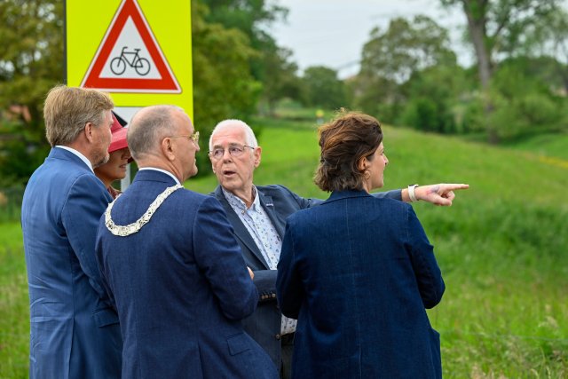 Bezoek Koninklijk Paar Illikhoven en Sjaak den Hollander