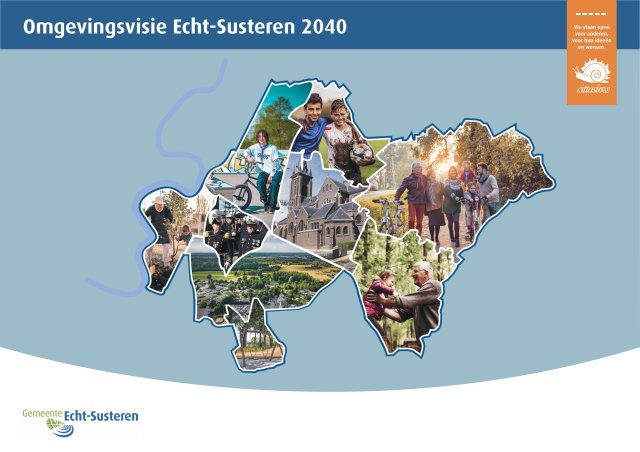 Campagne-grafic van omgevingsvisie Echt-Susteren 2040