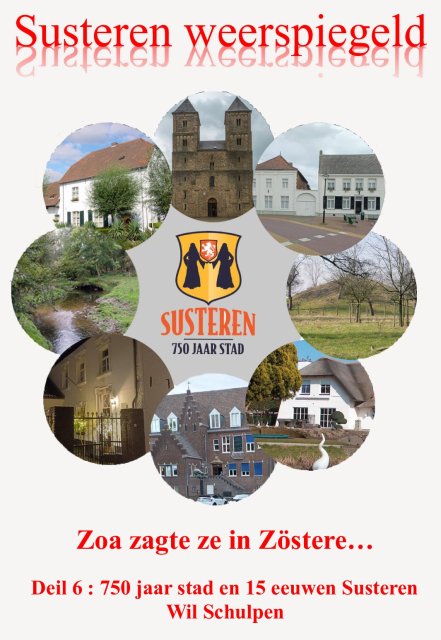 Kaft van het boek 'Susteren 750 jaar stad'