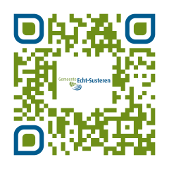 QR-code voor locatie tijdelijke gemeentehuis