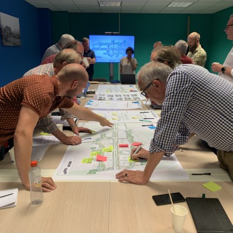 Bewoners praten mee over de inrichting openbare ruimte van Entree