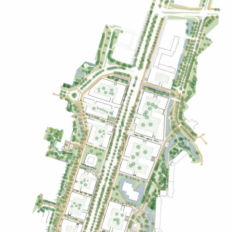 Voorlopig ontwerp openbare ruimte Entree