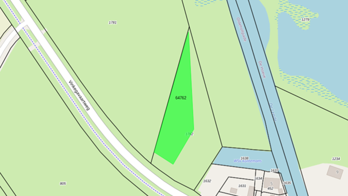 5669 inbreng deelperceel grond aan de Vinkegavaartweg te Oldeholtpade
