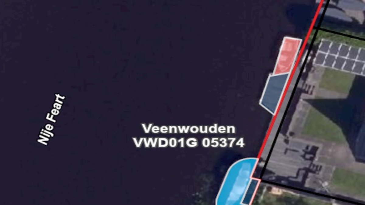 9447 verhuur steiger en water (ondergrond) bij steiger(s) Westein 63 te De Westereen