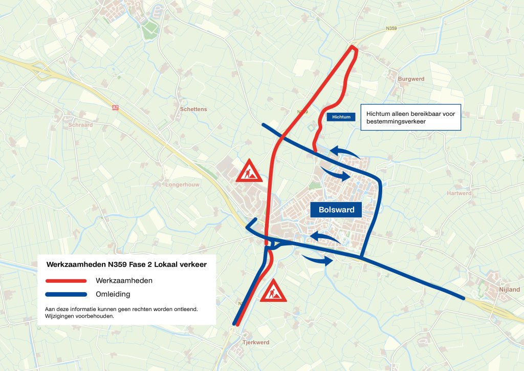 Omleiding lokaal verkeer