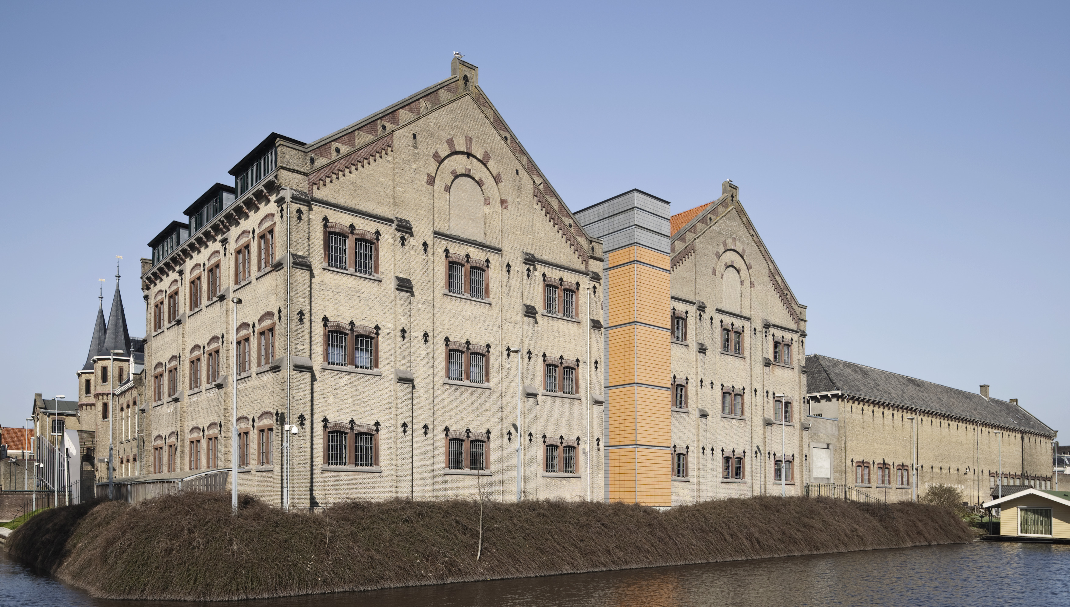 Foto van de Blokhuispoort in Leeuwarden.