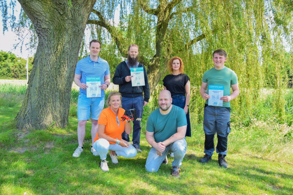 Geslaagden heftruckcertificaat