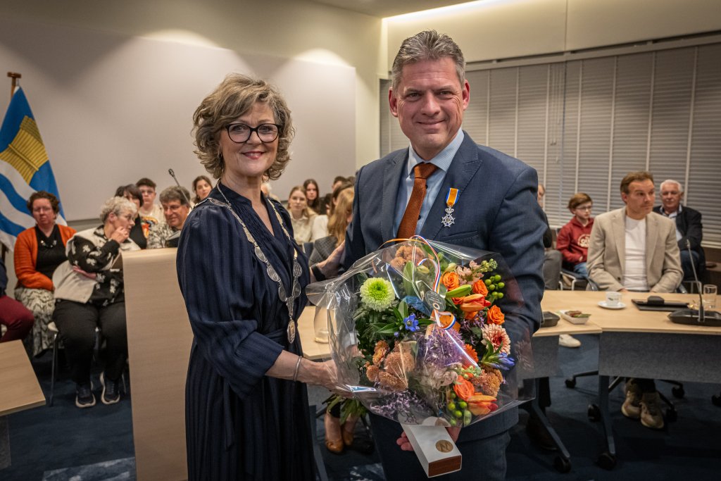 Onderscheiding voor Corne Grinwis