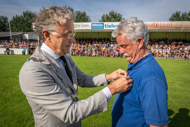 Koninklijke onderscheiding de heer Claessens