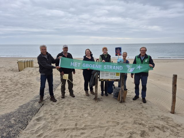 Het groene strand