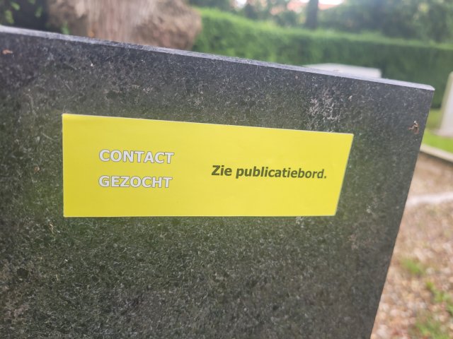 Afbeelding: contact gezocht