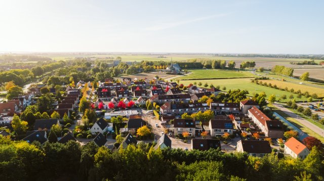 Luchtfoto Dirksland