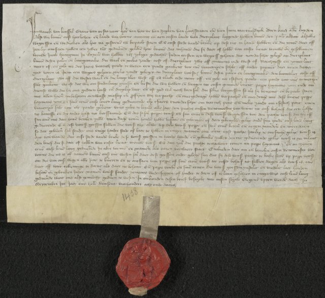 oorkonde Frank van Borssele