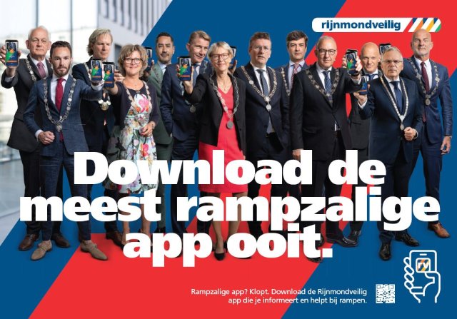 Rijnmondveilig: de meest rampzalige app. Download nu!