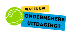 campagnelogo handen samen en tekst Wat is uw Ondernemersuitdaging?