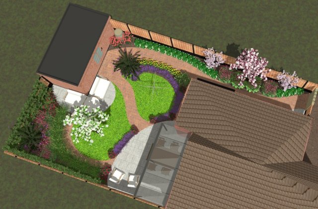 Ontwerp van de hovenier