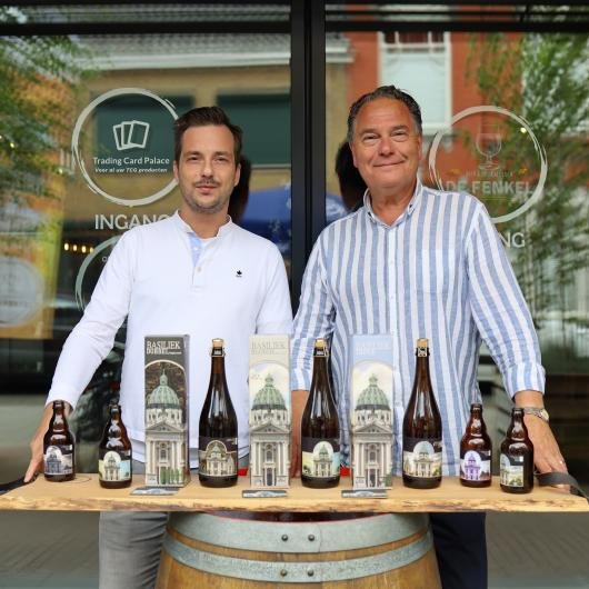 De 2 eigenaren van Bier en delicatessenwinkel De Fenkel