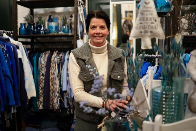 Corlinda is eigenaresse van kadoshop Malin