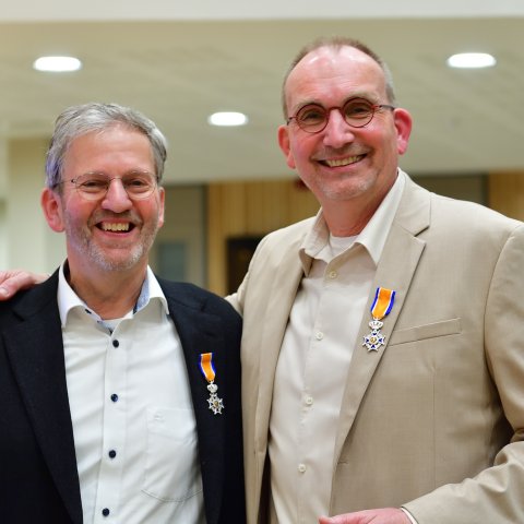 Ad van Tetering en Frits Harteveld 