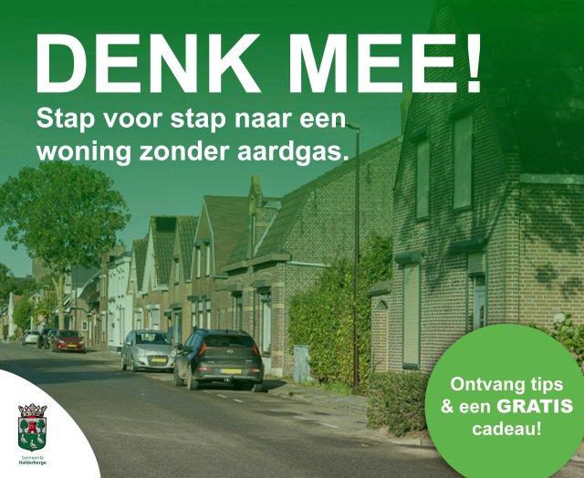 Uitnodiging informatieavond aardgasvrij wonen