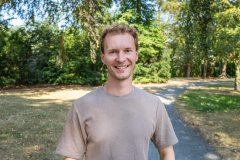 Jouri, leefstijlcoördinator van de gemeente Halderberge