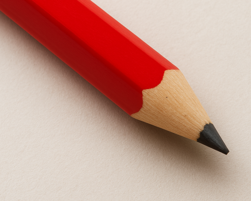 Afbeelding potlood verkiezingen