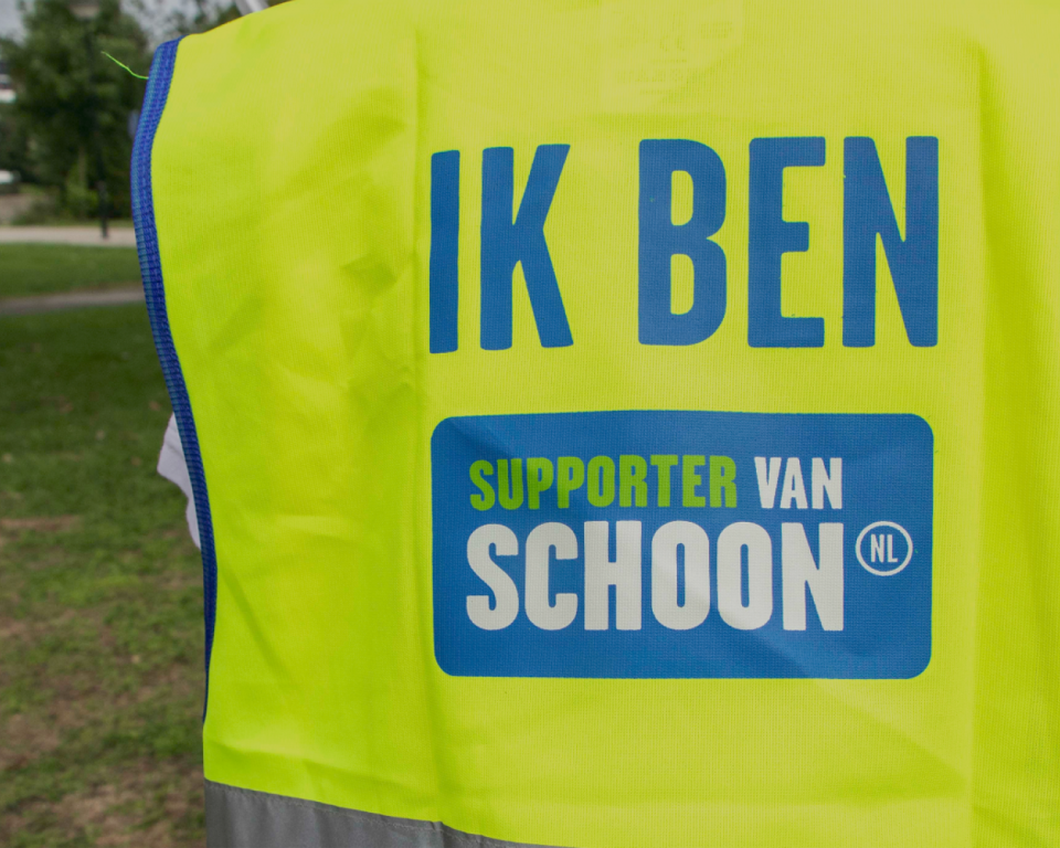 Decoratieve afbeelding van ik ben supporter van Schoon