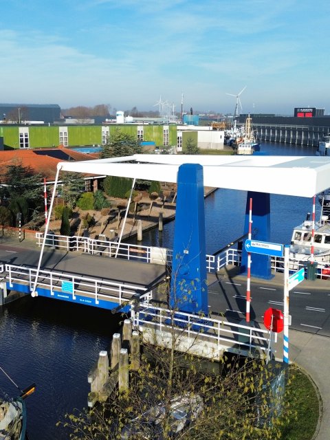 Afbeelding van de industriebrug