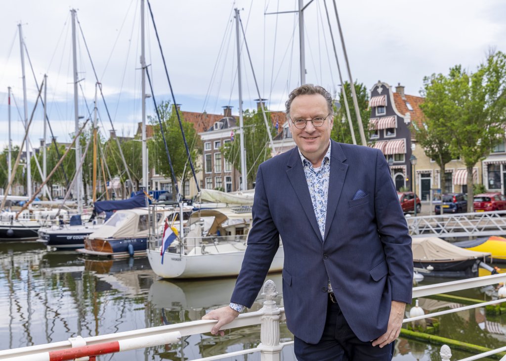 Decoratieve afbeelding van wethouder Paul Schoute