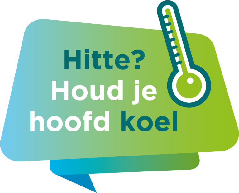 logo of the heat stress campaign of the municipality of Heerlen