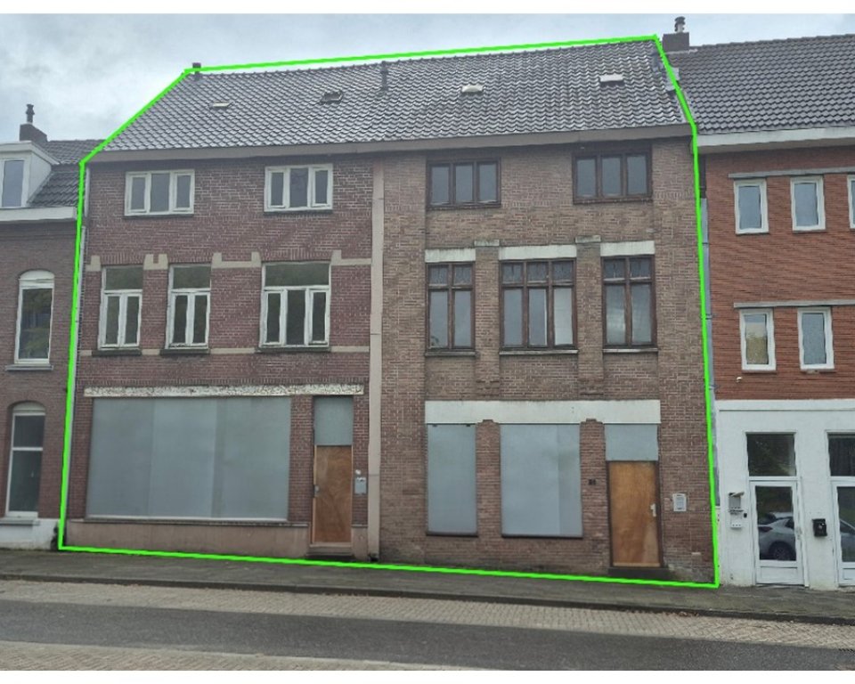 Te slopen panden aan de Heisterberg