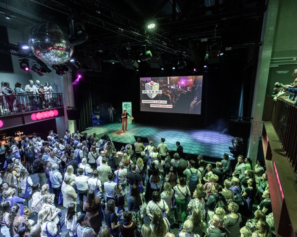 Congres Spil in de wijk Nieuwe Nor.