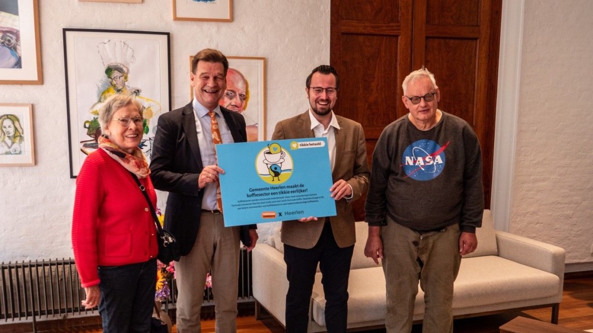 Heerlen bedankt Fairtrade-koplopers