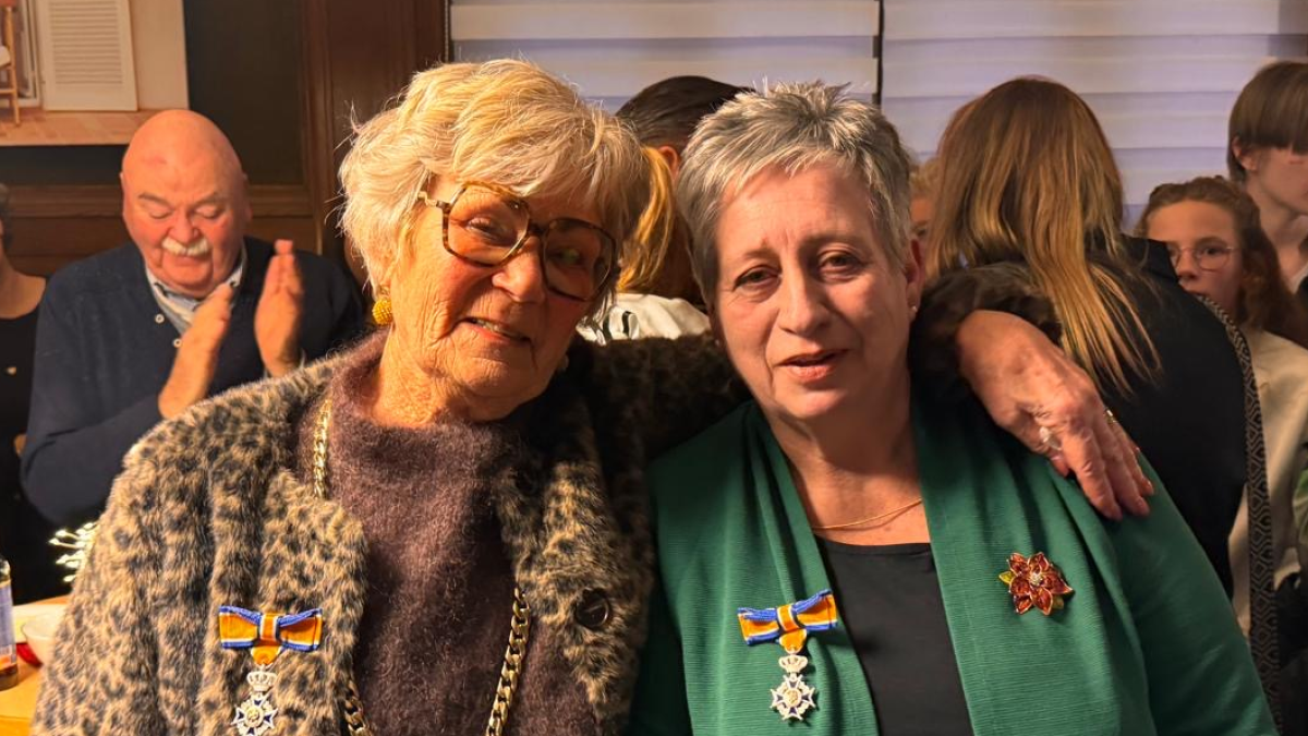 Koninklijke onderscheiding voor Sylvia Schonewille en Willy Adema