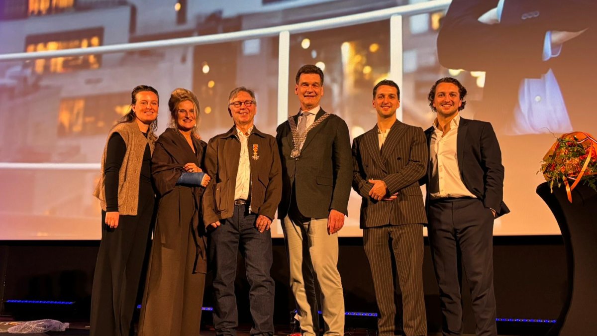 Peter Bertholet benoemd tot Officier in de Orde van Oranje-Nassau