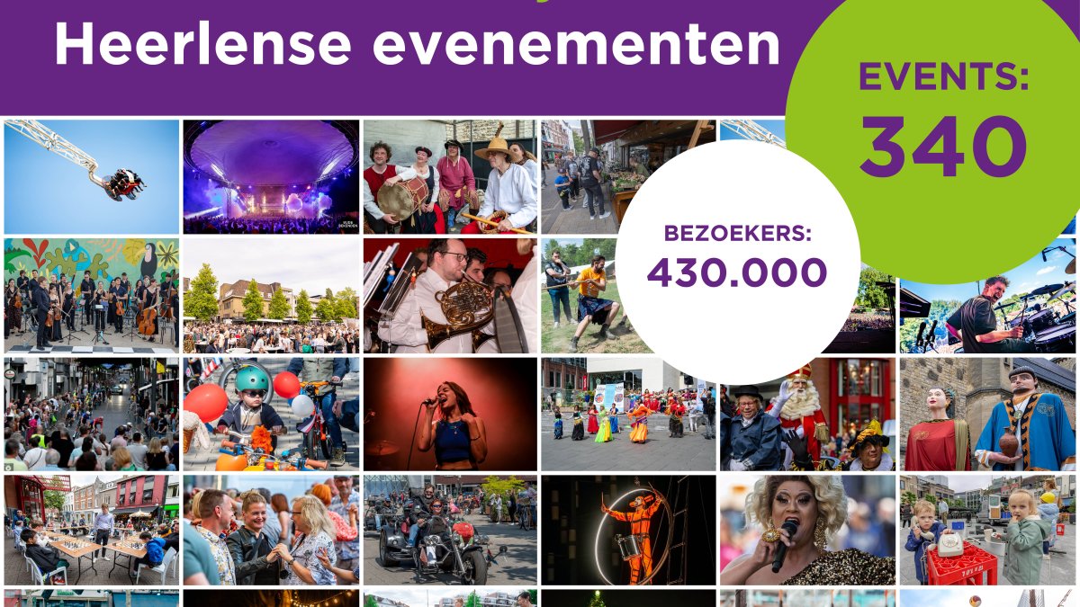 2025 succesvol jaar voor Heerlense evenementen