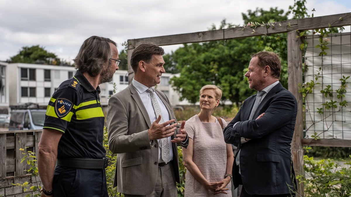 Werkbezoek Minister van Justitie en Veiligheid in Heerlen