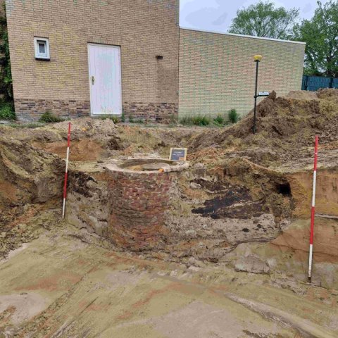 jonge stenen waterput