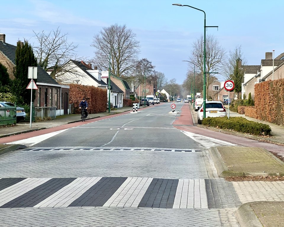 foto van de Geldropseweg in Heeze
