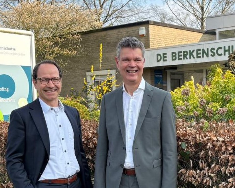 Portretfoto Erwin van Geenen en Robert Groenewoud