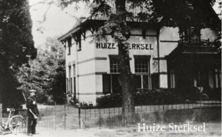 Foto van huize Sterksel uit het verleden