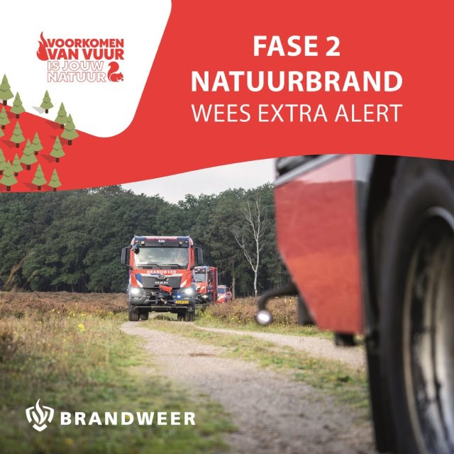 Poster Fase 2 natuurbrand 