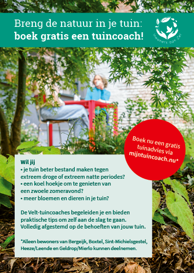 foto van de flyer tuincoach 2024