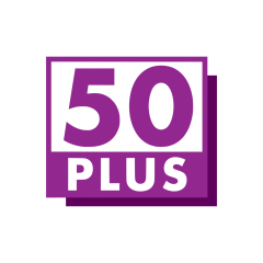 Logo 50 Plus Partij